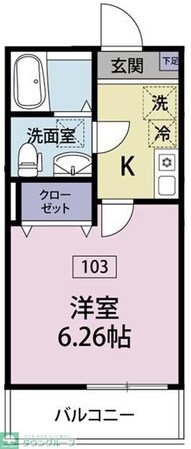 アジュール清瀬の物件間取画像